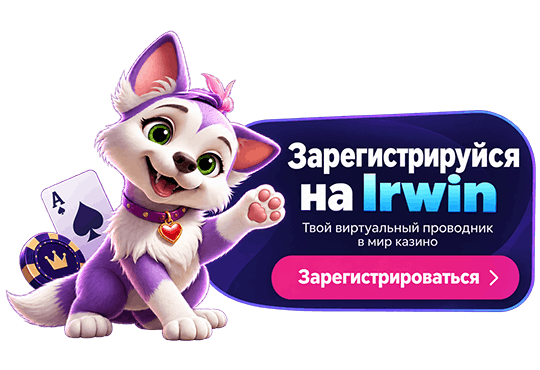 Фирменный персонаж Irwin Casino